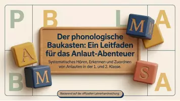 Vorschau - Unterrichtsreihen - Phonologische Bewusstheit: Anlaute systematisch lernen (Kl. 1/2) - Seite 1