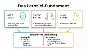 Vorschau - Unterrichtsreihen - Englisch: My Body: Spielerisch Körperteile lernen (Klasse 1-4) - Seite 3