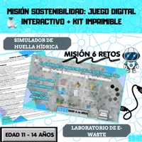 Vista previa - Hojas de trabajo - Actividades de sostenibilidad secundaria - DIA DE LA TIERRA - página 1