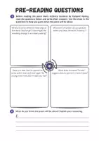 Vorschau - Arbeitsblätter - Bundle / Sparpaket: Poem Study for “Boots” by Rudyard Kipling – Worksheets + Solutions - Seite 2