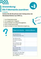 Vorschau - Arbeitsblätter - Materialpaket Händedesinfektion in der Pflege mit Arbeitsblättern, Fallbeispielen & Lösungen - Seite 2