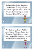Vorschau - Arbeitsblätter - Laufdiktate Sommer – 9 differenzierte Laufdiktate mit Schreibblättern (Deutsch Klasse 2, 3) - Seite 3