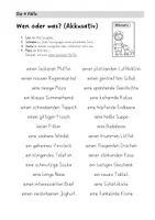 Vorschau - Arbeitsblätter - Die vier Fälle des Nomen. Fit in den 4 Fällen. Sätze schreiben mit Wortgruppen - Seite 3