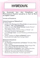 Vorschau - Mal- und Bastelvorlagen - Kunst: Kunstprojekt Weihnachten / Stadt bei Nacht – Nachthimmel, Häuser-Silhouetten & Schneeflocken (Kunstunterricht Klasse 1, 2, 3, 4, auch fachfremd) - Seite 2