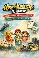 Vorschau - Arbeitsblätter - Abschlussrap 4. Klasse – mit Bewegungen & Unterrichtsanleitung | Perfekt für die Abschiedsfeier - Deckblatt