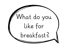 Vorschau - Arbeitsblätter - Class interview: breakfast/food and drinks (What do you like for breakfast?) - Seite 3