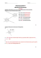 Vorschau - Klassenarbeiten - Klassenarbet - Winkel und Dreiecke - Seite 3