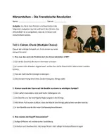 Vorschau - Audio-Dateien - Die Französische Revolution: Podcast (inkl.) Hörverstehen - Seite 1