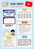 Aperçu - Vidéos - Vidéos de copie cachée N1 CP CE1 - Page 1