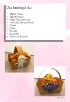 Vorschau - Mal- und Bastelvorlagen - Kunst: Bastelvorlage für Halloween-Körbchen (Klasse 1, 2, 3, 4, auch fachfremd) - Seite 2