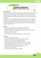 Vista previa - Unidades / Secuencias / Situaciones de Aprendizaje - Carrera matemática - sumas y restas hasta el 99.999 - página 1