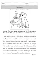 Vorschau - Arbeitsblätter - Lesemalblätter Winter – 5 Lesetexte zum genauen Lesen & Ausmalen (Klasse 2–3, Deutschunterricht) - Seite 3