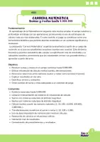 Vista previa - Unidades / Secuencias / Situaciones de Aprendizaje - Carrera Matemática - sumas y restas hasta el 9.999.999 - página 1