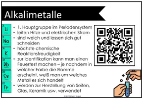 Vorschau - Arbeitsblätter - Das Atom - QR Code Stationen - Seite 1