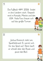 Vorschau - Stationenlernen - 10 Schleichdiktate / Laufdiktate: Fußball-WM - Schreiben & Lesen üben (Klasse 2, 3, 4) Weltmeisterschaft 2026 - Seite 3