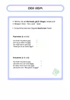 Vorschau - Arbeitsblätter - Wir untersuchen Gedichte - Ein Elfchen schreiben - Seite 1