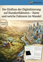 Vorschau - Arbeitsblätter - AB - Veränderung von Standortfaktoren durch die Digitalisierung - Deckblatt