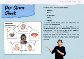 Vorschau - Arbeitsblätter - Checker Tobi – Der Sinne-Check - Seite 2