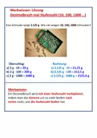 Vorschau - Arbeitsblätter - Materialpaket (Dezimalbrüche - mit Stufenzahlen vorteilhaft rechnen) - Seite 3