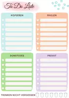 Vorschau - Lehrpläne/Lehrermaterial - To Do Listen / Organisation - Seite 2