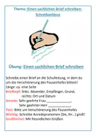 Vorschau - Arbeitsblätter - Sachliche Briefe schreiben (Merkwissen mit Übung) - Seite 3
