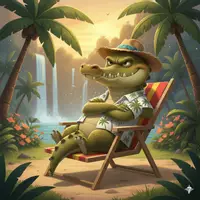 Aperçu - Autre type de ressources - Croco n'aime pas être mouillé - Page 1