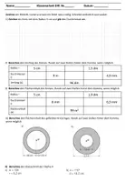 Vorschau - Test - Klassenarbeit Kreise - Mit Differenzierung - Deckblatt