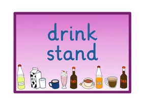 Vorschau - Präsentationen/Tafelbilder - At the drink stand_Tafelmaterial Sprechblasen - Seite 3