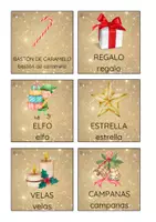 Vista previa - Juegos / Gamificación - Pack de NAVIDAD 22 recursos (letra de imprenta) - página 2