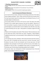 Vorschau - Arbeitsblätter - Lerntheke Access 5 Unit 1_Australia - Seite 3