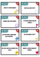 anteprima - Esercizi - My First Conversations: 50 "All About Me" Cards (Level A1) - Pagina 2