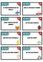 anteprima - Esercizi - My First Conversations: 50 "All About Me" Cards (Level A1) - Pagina 3