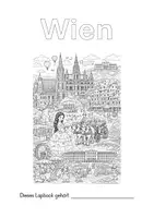 Vorschau - Mal- und Bastelvorlagen - Lapbook_Wien - Deckblatt