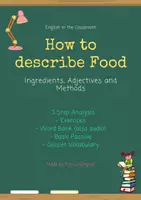 Vorschau - Arbeitsblätter - How to describe Food - 3 Step Analysis - Deckblatt