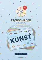 Vorschau - Anderer Materialtyp - Fachschilder - Ideal für Fachkoffer und Materialkisten - Deckblatt