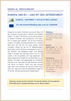 Vorschau - Arbeitsblätter - Europa / EU in einfacher Sprache - Seite 3