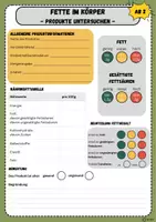 Vorschau - Arbeitsblätter - Fette: Gesundheitsrisiko oder Energielieferant? - Seite 2