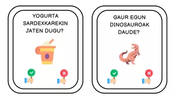 Vista previa - Tarjetas / Manipulativos - Ondo edo txarto (Pentsamendu konputazionala) - página 2