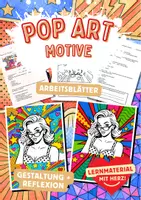 Vorschau - Pop Art Kunst Motive - Deckblatt