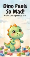 Vorschau - Fördermaterial/Inklusion - Gefühle verstehen mit Dino 🦕 – Wut bewältigen (Englische Bildergeschichte für Kinder 4–7 | SEL & Emotionsregulation) - Deckblatt