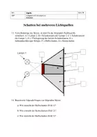 Vorschau - Arbeitsblätter - Aufgabensammlung Schatten - Seite 3
