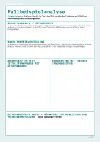 Vorschau - Arbeitsblätter - Fallbeispielanalyse Hilfezettel / Strukturierungshilfe - Seite 1