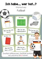 Vorschau - Spiele - Materialpaket / Bundle: Wortschatz-Training Fußball-WM - Wortschatzerwerb: Bild-Wortkarten, Ich habe, wer hat?, Lesespiel, Wortschatzspiel (DaZ/DaF) - Seite 1
