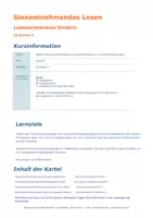 Vorschau - Arbeitsblätter - Leseverständnis Klasse 2 - Freiarbeitskartei Deutsch - Lesekartei Klasse 2 - 20 Sachtexte Klasse 2 / 3 - THEMENMIX 1 - Seite 1