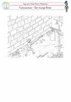 Vorschau - Aufgabenkarten - Ritter Fantasiereise Der mutige Ritter - Seite 3