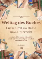 Vorschau - Spiele - Lückentext: Welttag des Buches (mit Lösungen) - Deckblatt