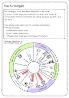 Vorschau - Arbeitsblätter - Das Kirchenjahr - Feste, Symbole und liturgische Farben - Seite 3