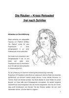 Vorschau - Text - Die Räuber - Moderne Theaterfassung frei nach Schiller - Seite 1