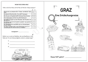 Vorschau - Arbeitsblätter - Graz: Wissenswertes und Sehenswürdigkeiten in einem Faltheft - Seite 1