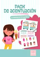 Vista previa - Juegos / Gamificación - Pack Acentuación: La Heladería Ortográfica 🍦 - Portada